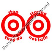 Stop staring targets